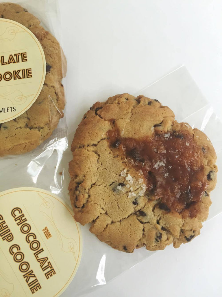 Chocolate Chip Caramel Cookies