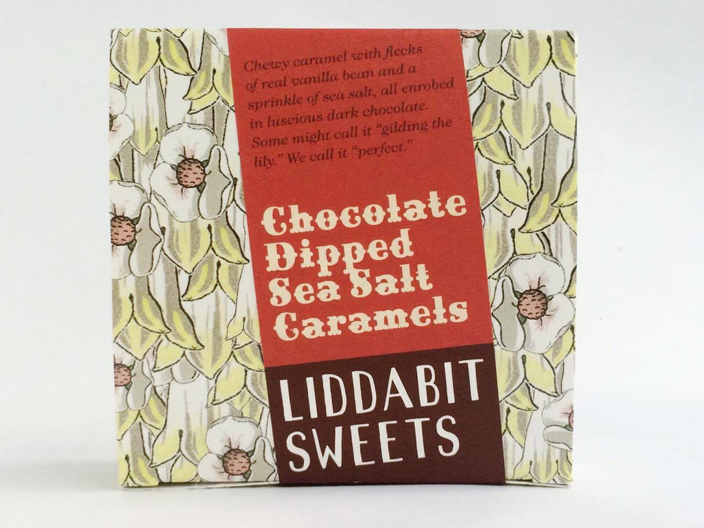 Chocolate Dipped Sea Salt Caramels