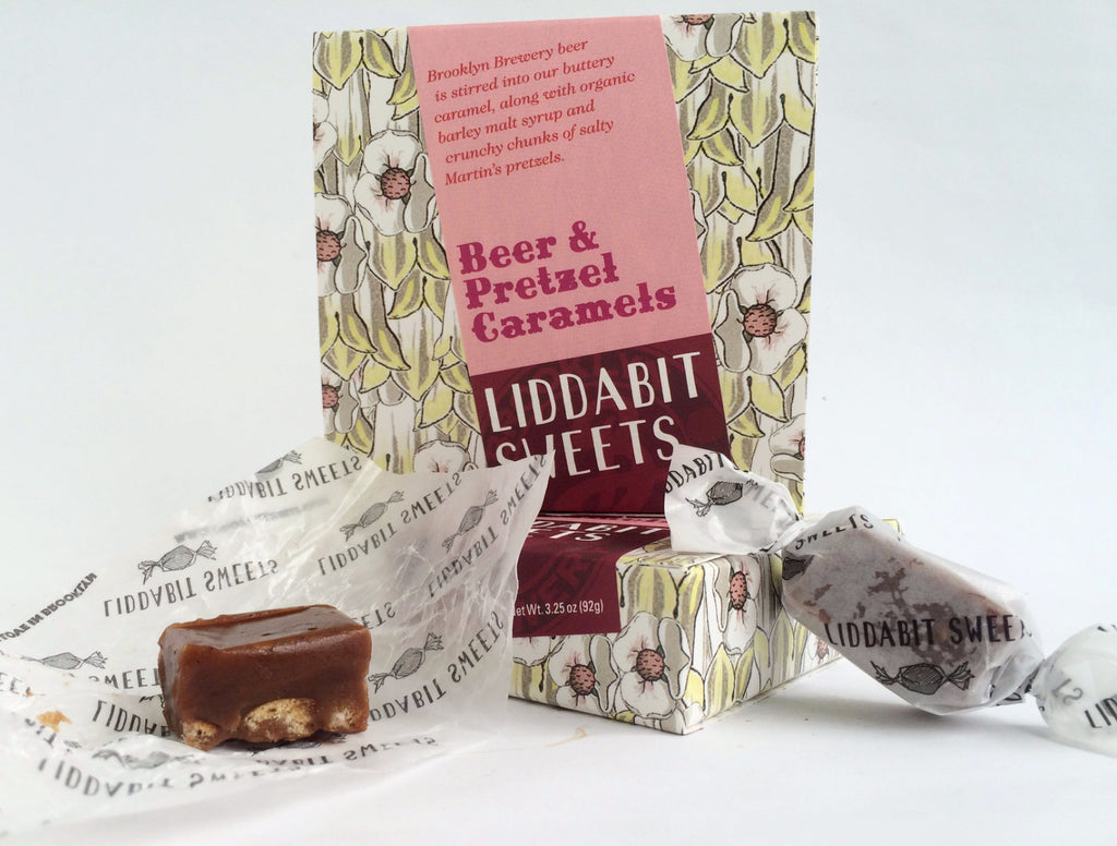 Beer & Pretzel Caramels