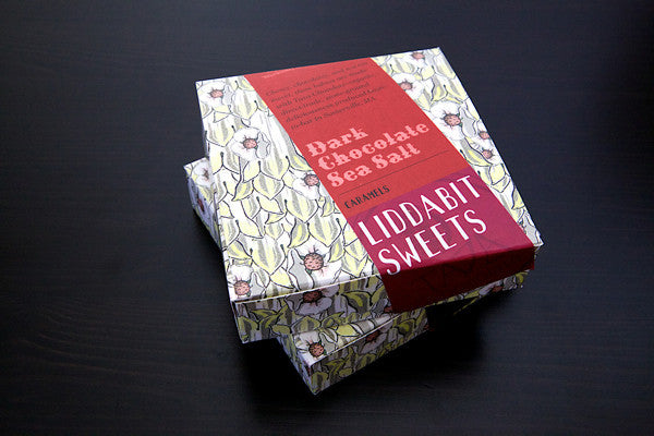 Dark Chocolate Sea Salt Caramels - Liddabit Sweets
 - 1